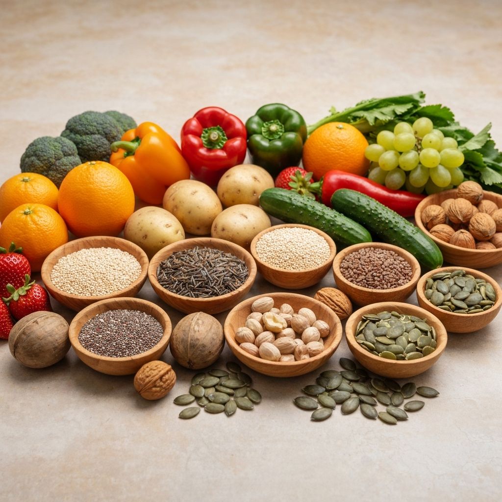 Balanced nutrition and natural foods